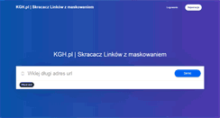 Desktop Screenshot of kgh.pl
