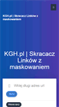 Mobile Screenshot of kgh.pl