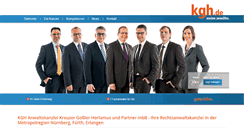 Desktop Screenshot of kgh.de