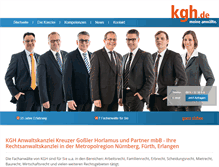 Tablet Screenshot of kgh.de